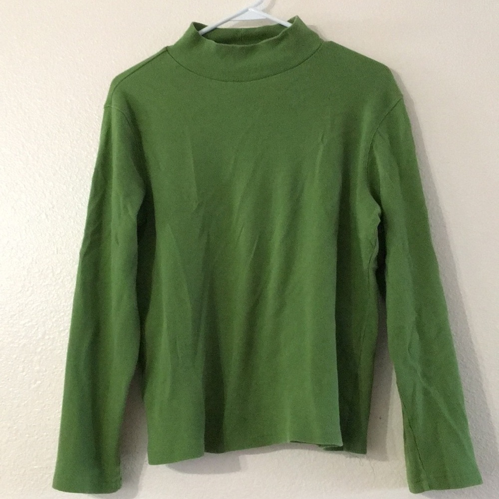 High neck, long sleeve Liz Claiborne petite L